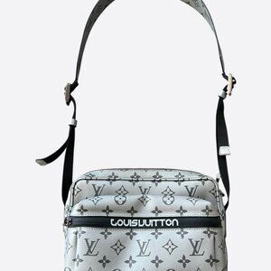 Louis Vuitton Silver Monogram Outdoor Messenger Bag